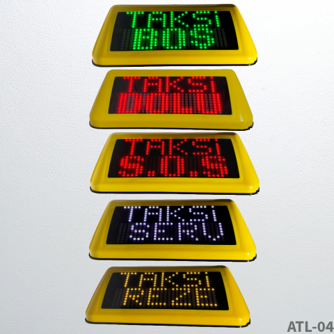 ATL-04 Yeni Nesil Akıllı Taksi Tepe Lambası