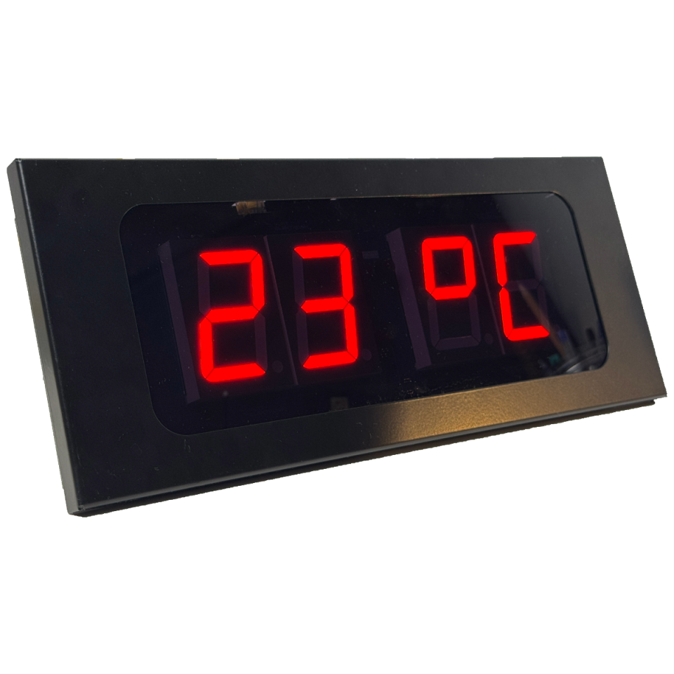 YEM-PDSS 4 Dijit 57mm IP PoE Dijital Saat Sistemi (SAAT:DAKİKA)