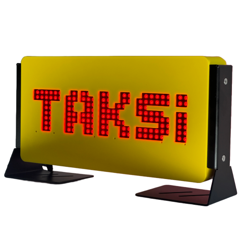 ATL-01 Akıllı Taksi Tepe Lambası | RGB LED, Kumandalı, 5 Modlu