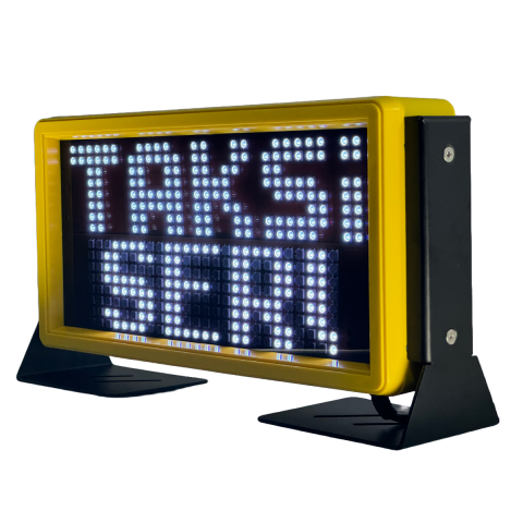 ATL-01 Akıllı Taksi Tepe Lambası | RGB LED, Kumandalı, 5 Modlu