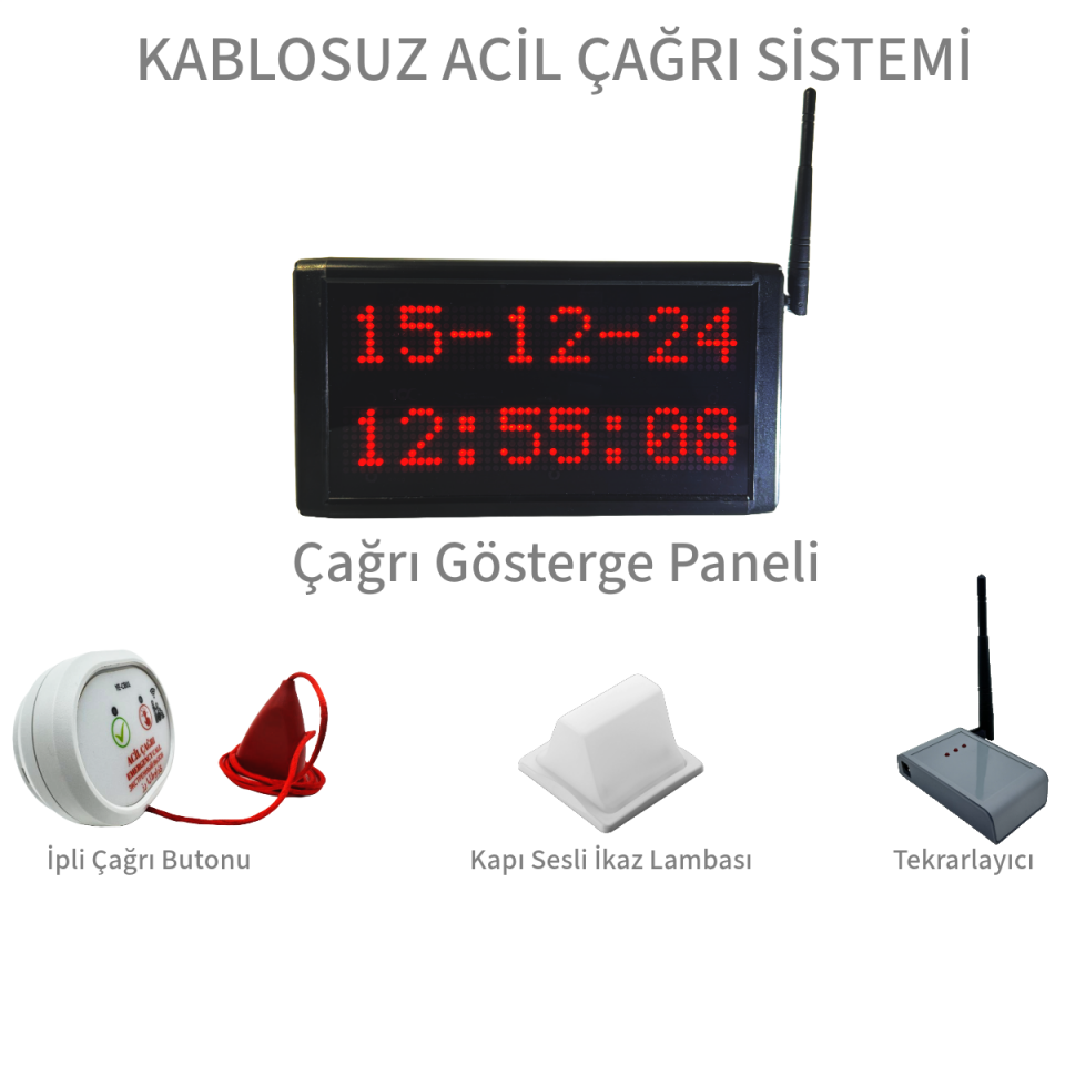 Kablosuz Engelli Çağrı Sistemi – YEM-KECS