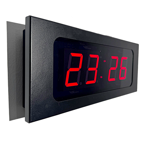 YEM-WDSS  4 Dijit 100mm IP WIFI Dijital Saat Sistemi (SAAT:DAKİKA)