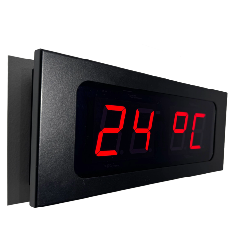 YEM-WDSS  4 Dijit 100mm IP WIFI Dijital Saat Sistemi (SAAT:DAKİKA)