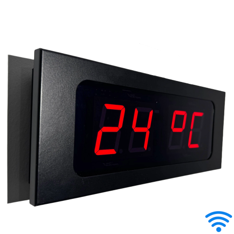 YEM-WDSS  4 Dijit 57mm IP WIFI Dijital Saat Sistemi (SAAT:DAKİKA)