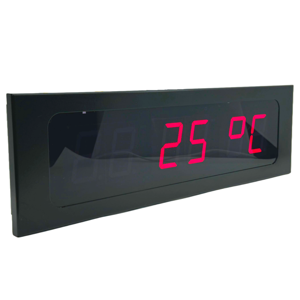 YEM-WDSS  6 Dijit 57mm IP WIFI Dijital Saat Sistemi (SAAT:DAKİKA:SANİYE)