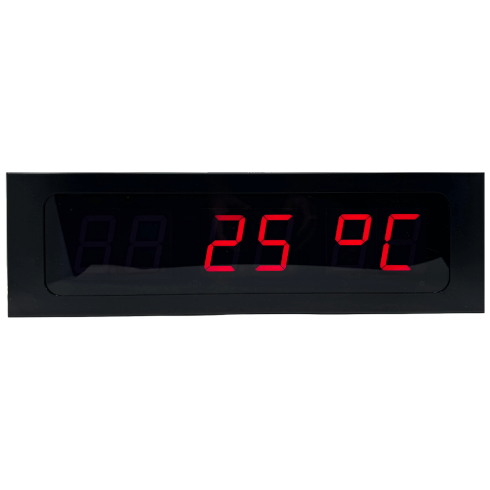YEM-WDSS  6 Dijit 100mm IP WIFI Dijital Saat Sistemi (SAAT:DAKİKA:SANİYE)
