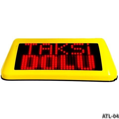 ATL-04 Yeni Nesil Akıllı Taksi Tepe Lambası Çift taraf