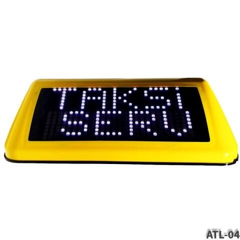ATL-04 Yeni Nesil Akıllı Taksi Tepe Lambası Çift taraf