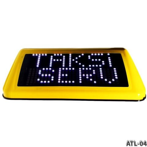 ATL-04 Yeni Nesil Akıllı Taksi Tepe Lambası Tek taraf