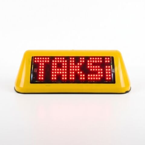 ATL-05 LED Taksi Levhası BEYAZ/SARI/TURUNCU/MOR/MAVİ/YEŞİL/KIRMIZI 6 FARKLI RENK REÇENEĞİ