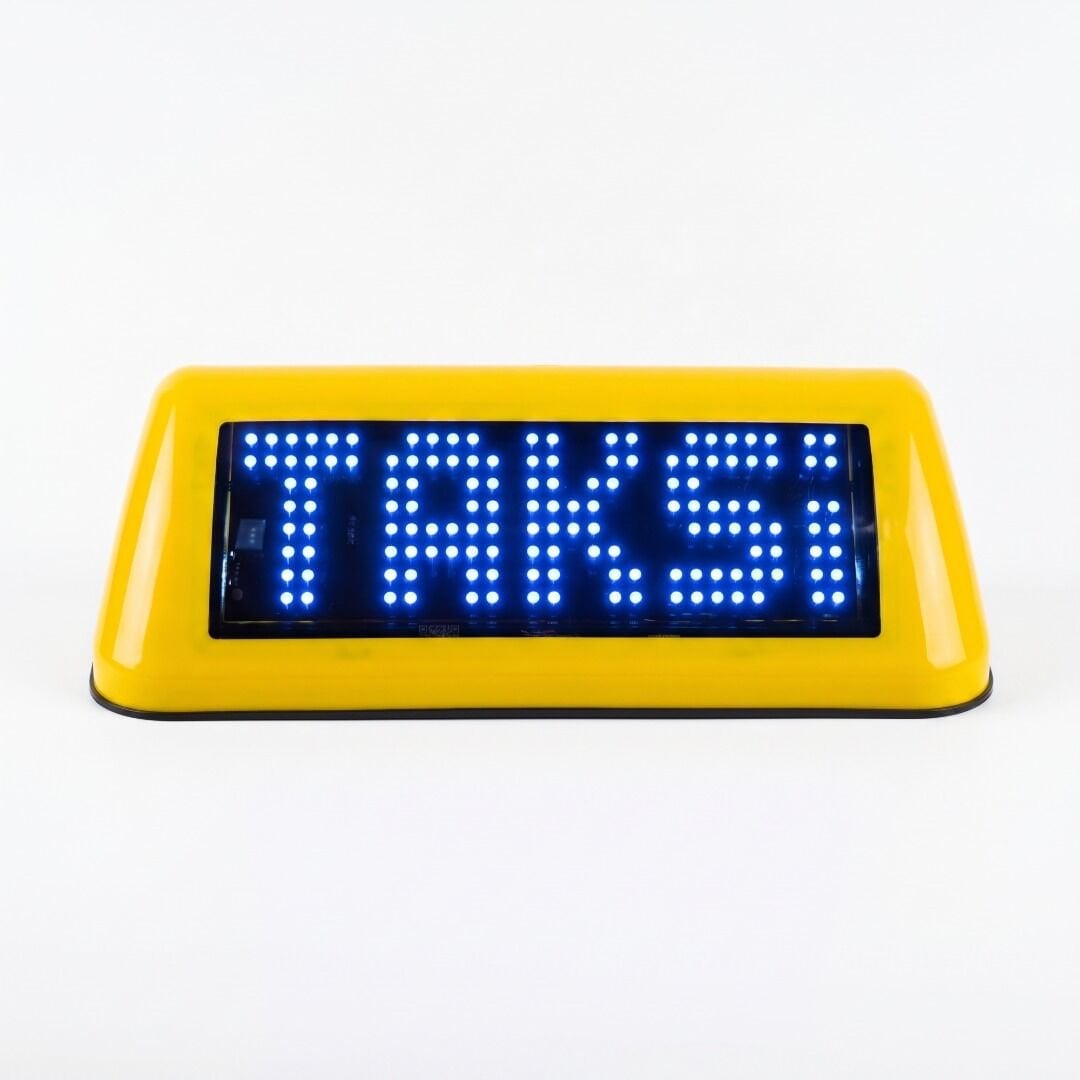 ATL-05 LED Taksi Levhası BEYAZ/SARI/TURUNCU/MOR/MAVİ/YEŞİL/KIRMIZI 6 FARKLI RENK REÇENEĞİ