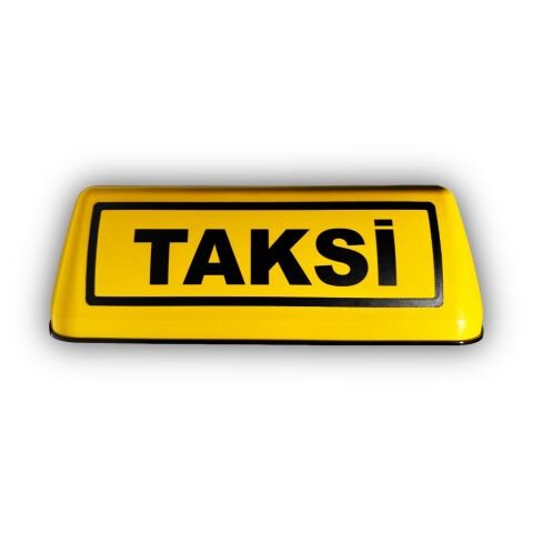 ATL-05 LED Taksi Levhası BEYAZ/SARI/TURUNCU/MOR/MAVİ/YEŞİL/KIRMIZI  6 FARKLI RENK REÇENEĞİ SARI